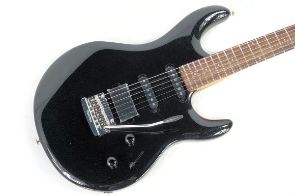 Ernie Ball Music Man Luke 4 HSS - Black Sparkle - H08012 - Image 4