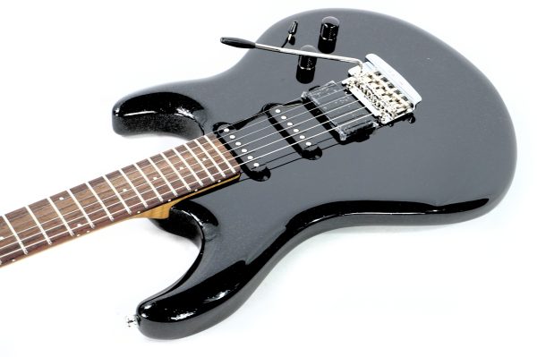 Ernie Ball Music Man Luke 4 HSS - Black Sparkle - H08012 - Image 8