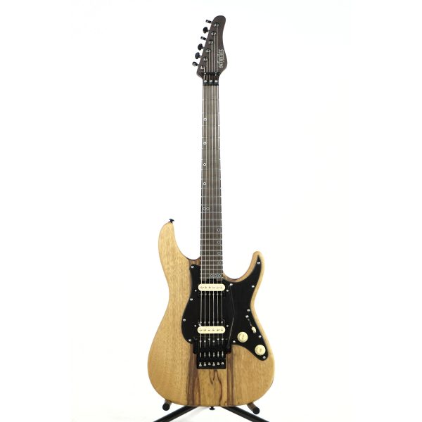 Schecter SVSS Sun Valley Super Shredder Floyd Rose Exotic Black Limba 1285