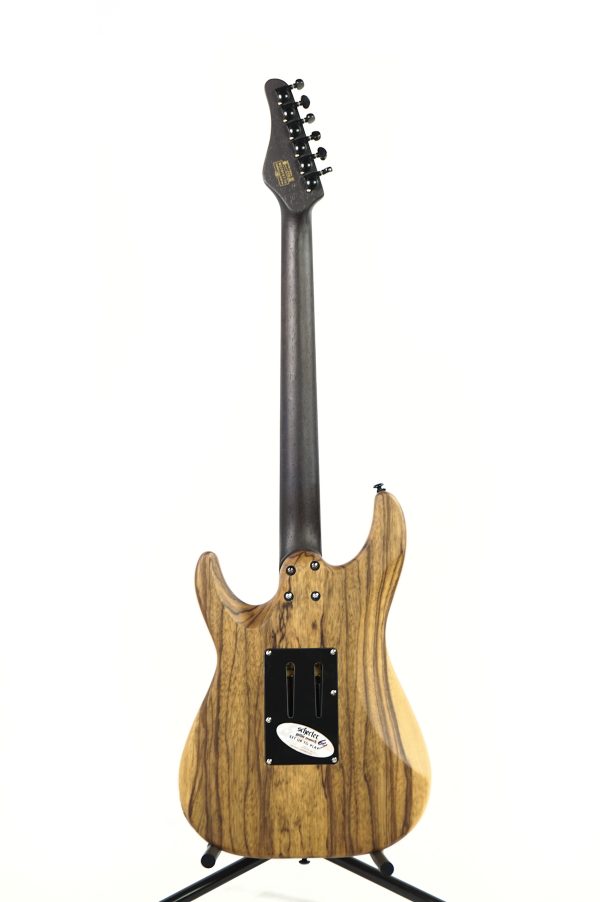 Schecter SVSS Sun Valley Super Shredder Floyd Rose Exotic Black Limba 1285 - Image 10