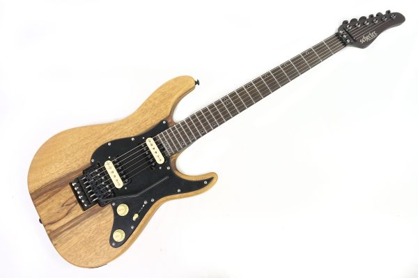 Schecter SVSS Sun Valley Super Shredder Floyd Rose Exotic Black Limba 1285 - Image 3