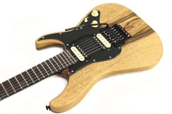 Schecter SVSS Sun Valley Super Shredder Floyd Rose Exotic Black Limba 1285 - Image 5