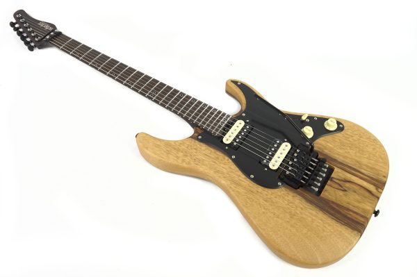 Schecter SVSS Sun Valley Super Shredder Floyd Rose Exotic Black Limba 1285 - Image 6