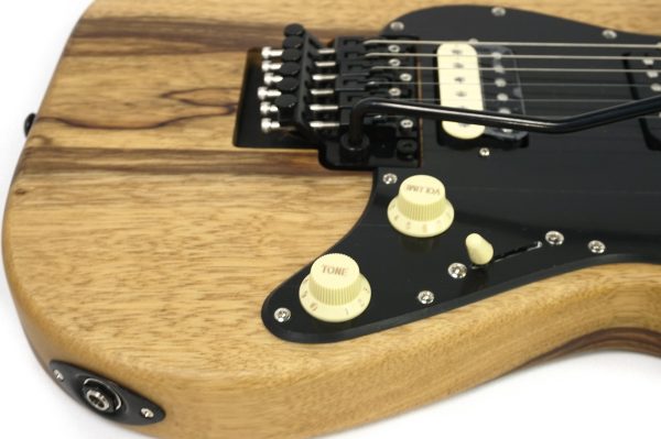 Schecter SVSS Sun Valley Super Shredder Floyd Rose Exotic Black Limba 1285 - Image 7