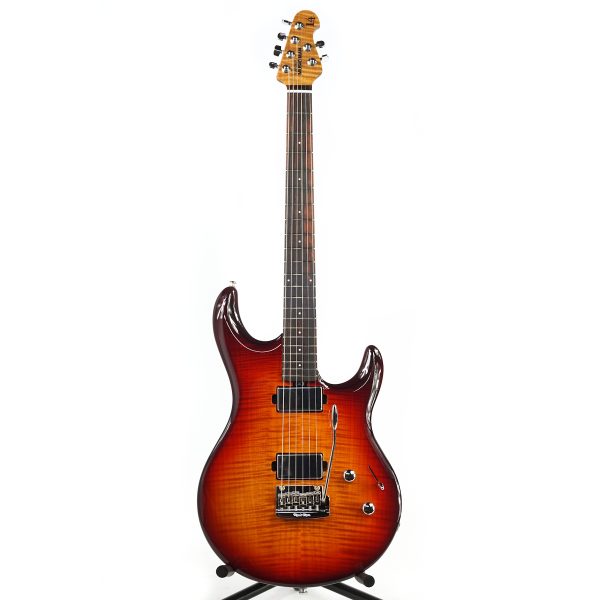 Ernie Ball Music Man Luke 4 Maple Top HH - Afterburn - H07767