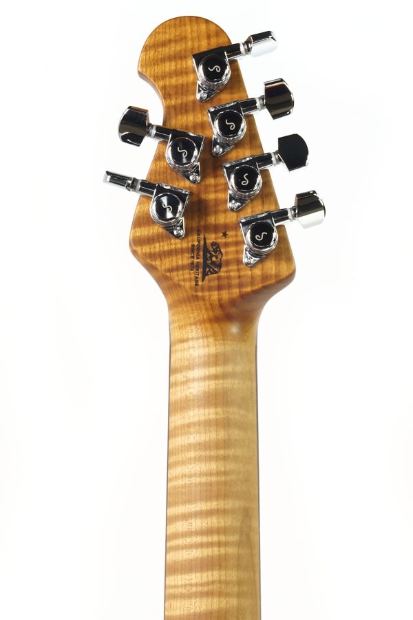 Ernie Ball Music Man Luke 4 Maple Top HH - Afterburn - H07767 - Image 7