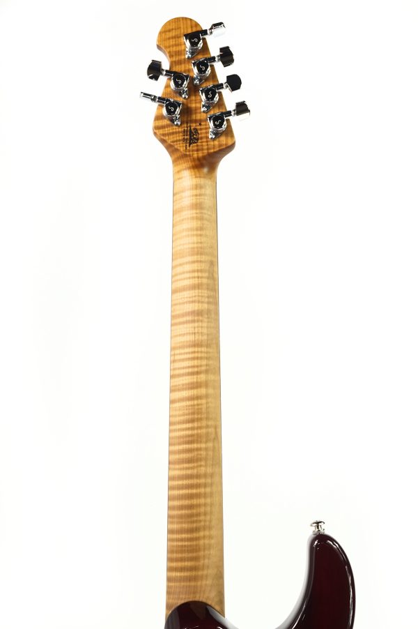 Ernie Ball Music Man Luke 4 Maple Top HH - Afterburn - H07767 - Image 8