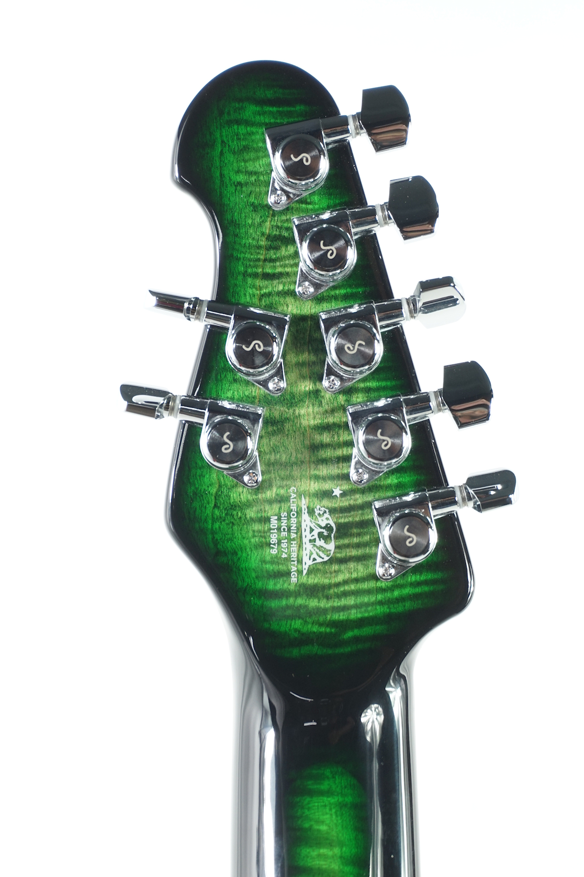 Ernie Ball Music Man John Petrucci BFR Majesty 7 - Malachite - M019679 - Image 10