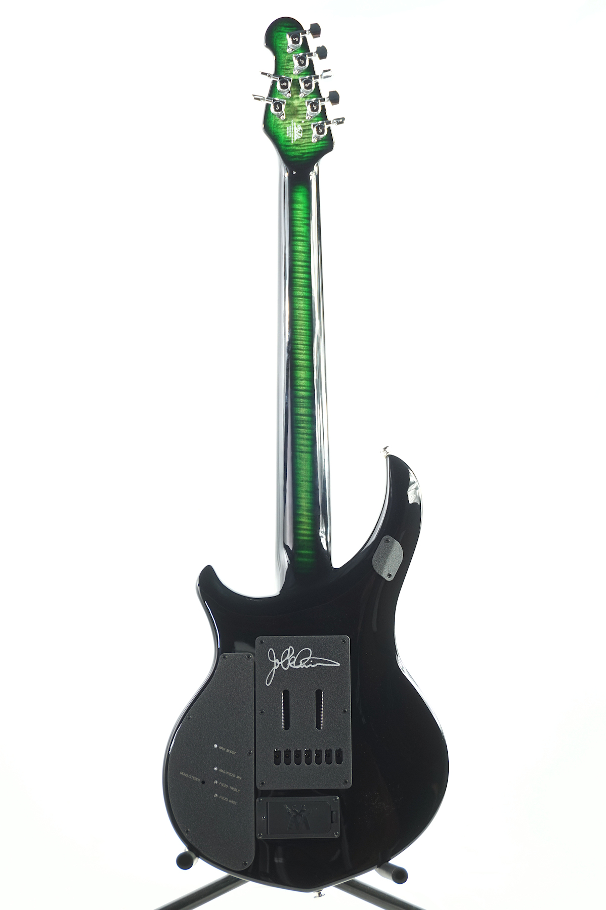 Ernie Ball Music Man John Petrucci BFR Majesty 7 - Malachite - M019679 - Image 11