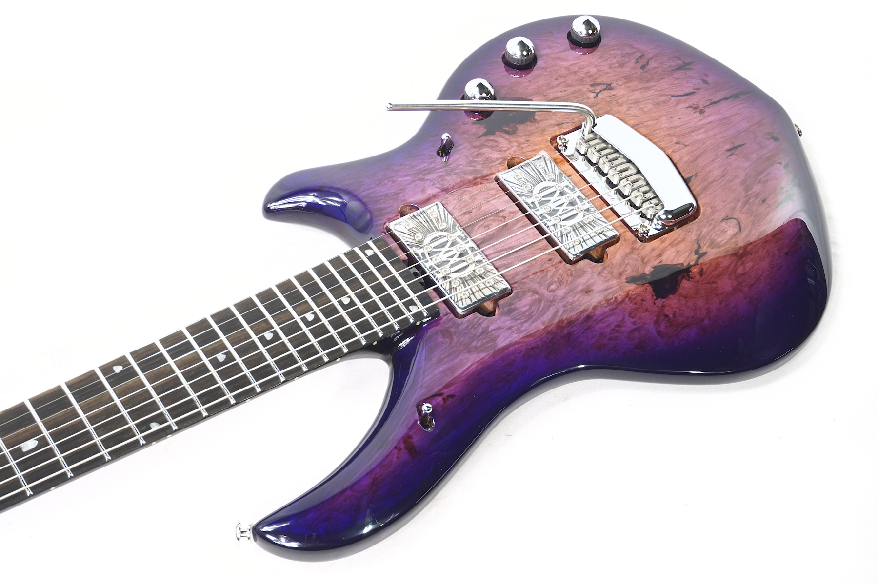 Ernie Ball Music Man John Petrucci BFR Majesty 7 - Wolf's Bane - M019751 - Image 8