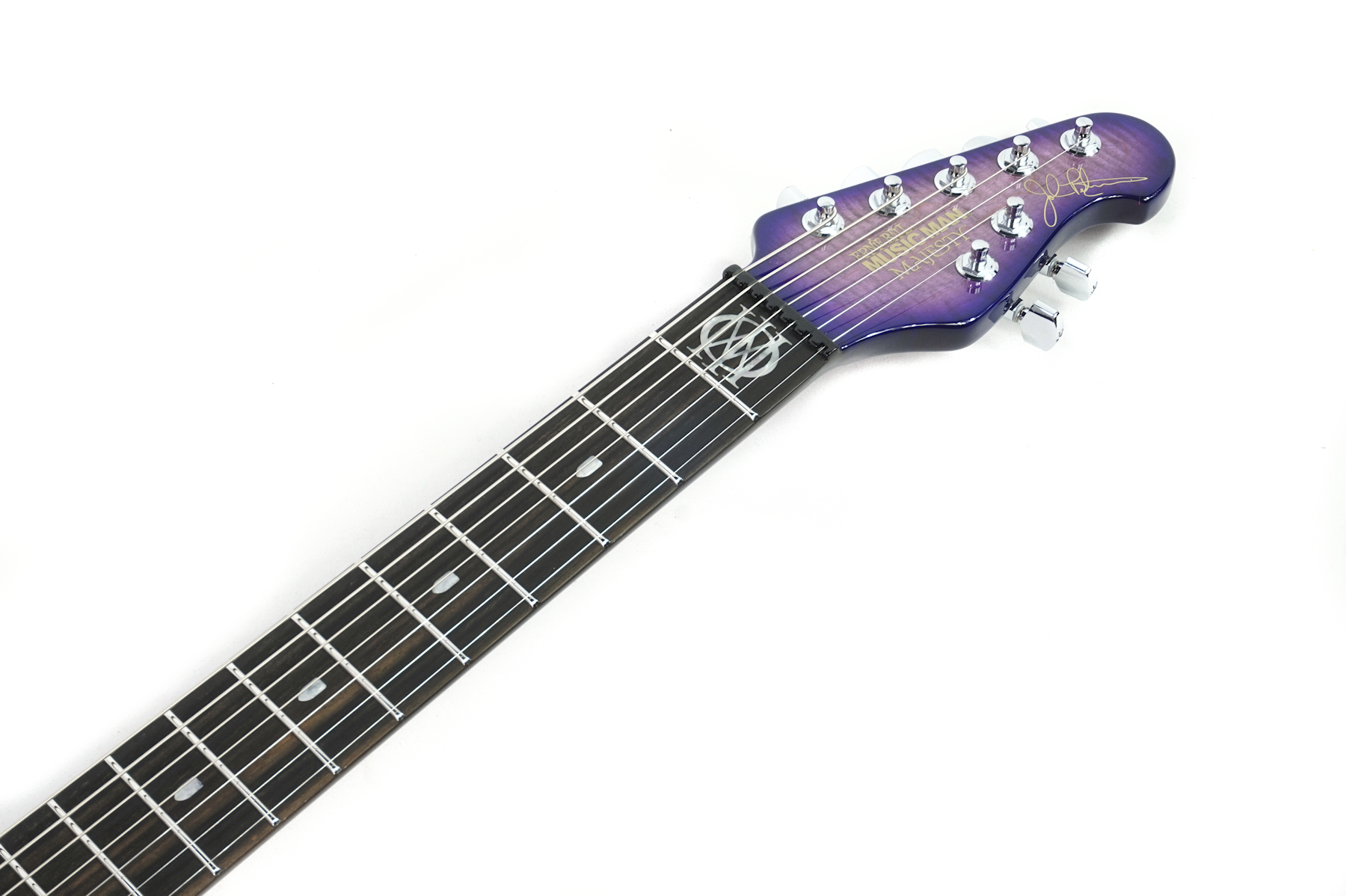 Ernie Ball Music Man John Petrucci BFR Majesty 7 - Wolf's Bane - M019751 - Image 9