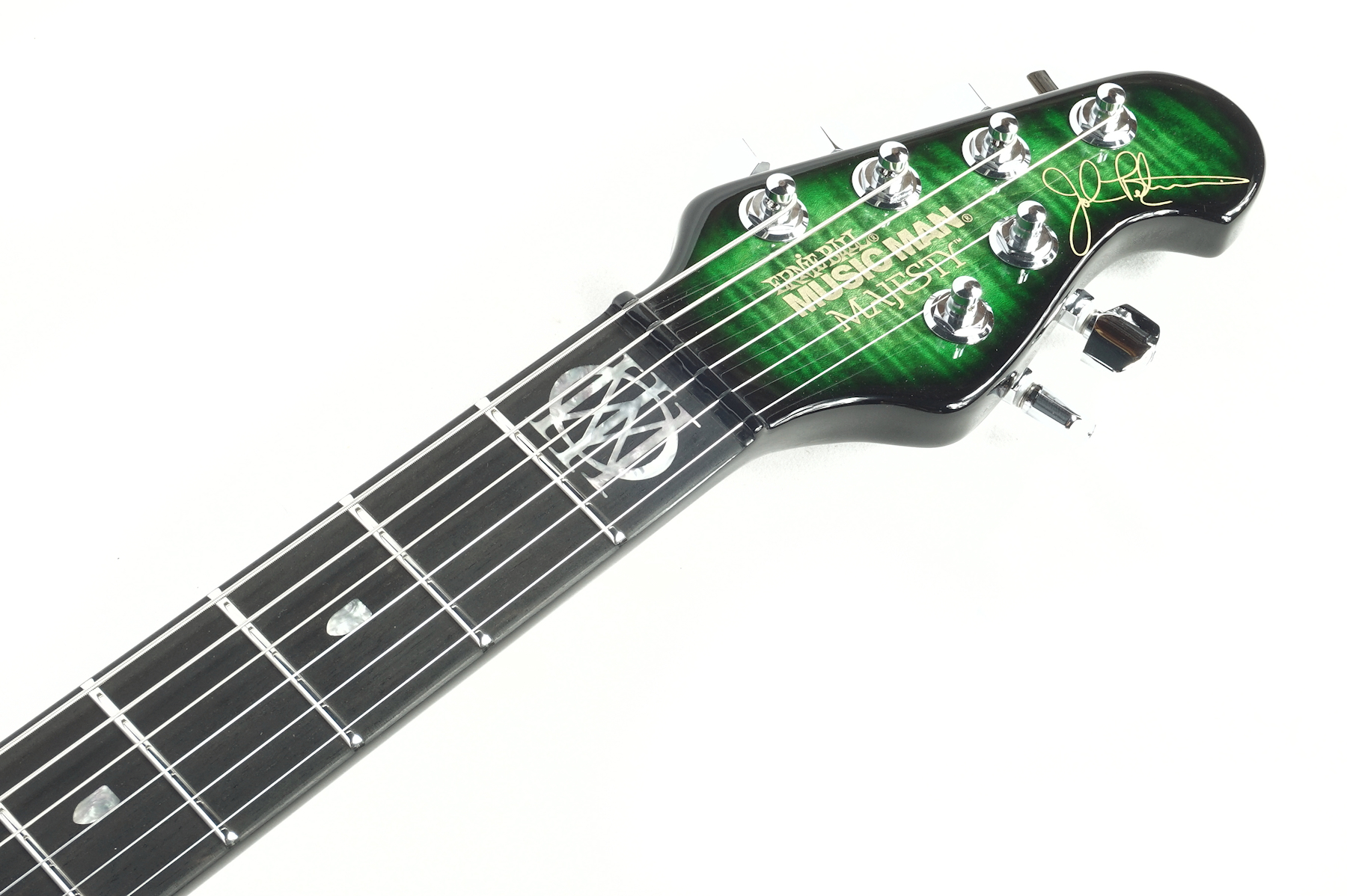Ernie Ball Music Man John Petrucci BFR Majesty 6 - Malachite - #27/100 - M019072 - Image 10
