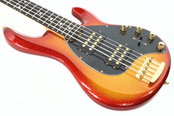 Ernie Ball Music Man StingRay 5HH Special - Cherry Punch - K08949 - Image 5