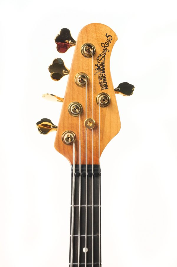 Ernie Ball Music Man StingRay 5HH Special - Cherry Punch - K08949 - Image 9