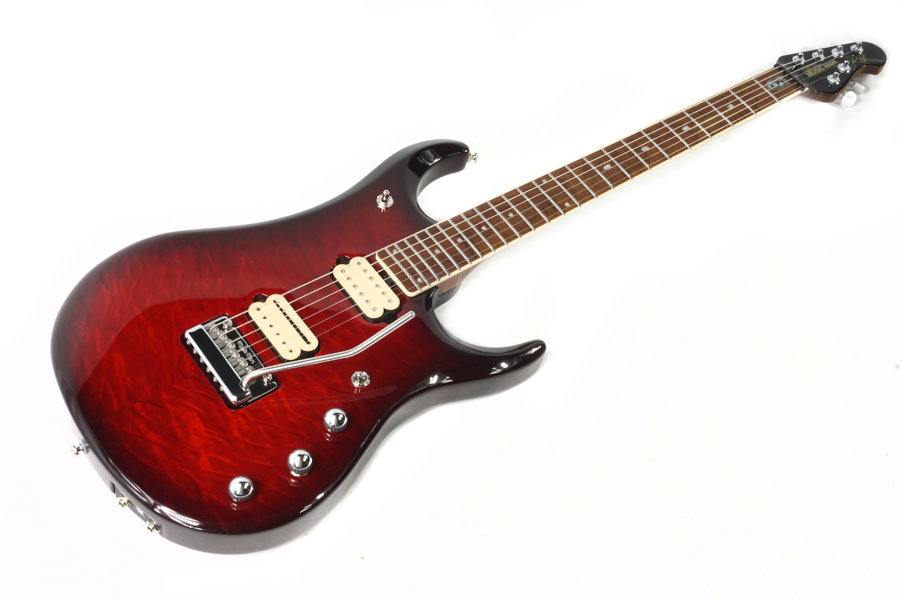 Ernie Ball Music Man John Petrucci BFR Baritone JP15 - Cherry Creamsickle - #18/100 - D01409 - Image 4