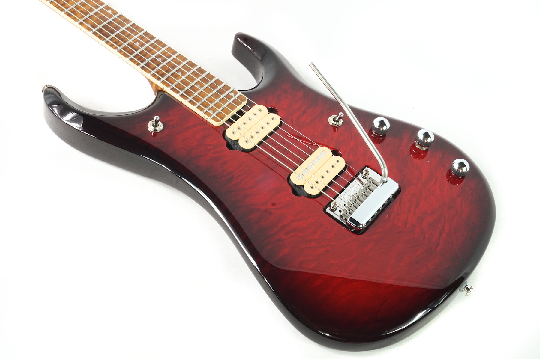 Ernie Ball Music Man John Petrucci BFR Baritone JP15 - Cherry Creamsickle - #18/100 - D01409 - Image 6