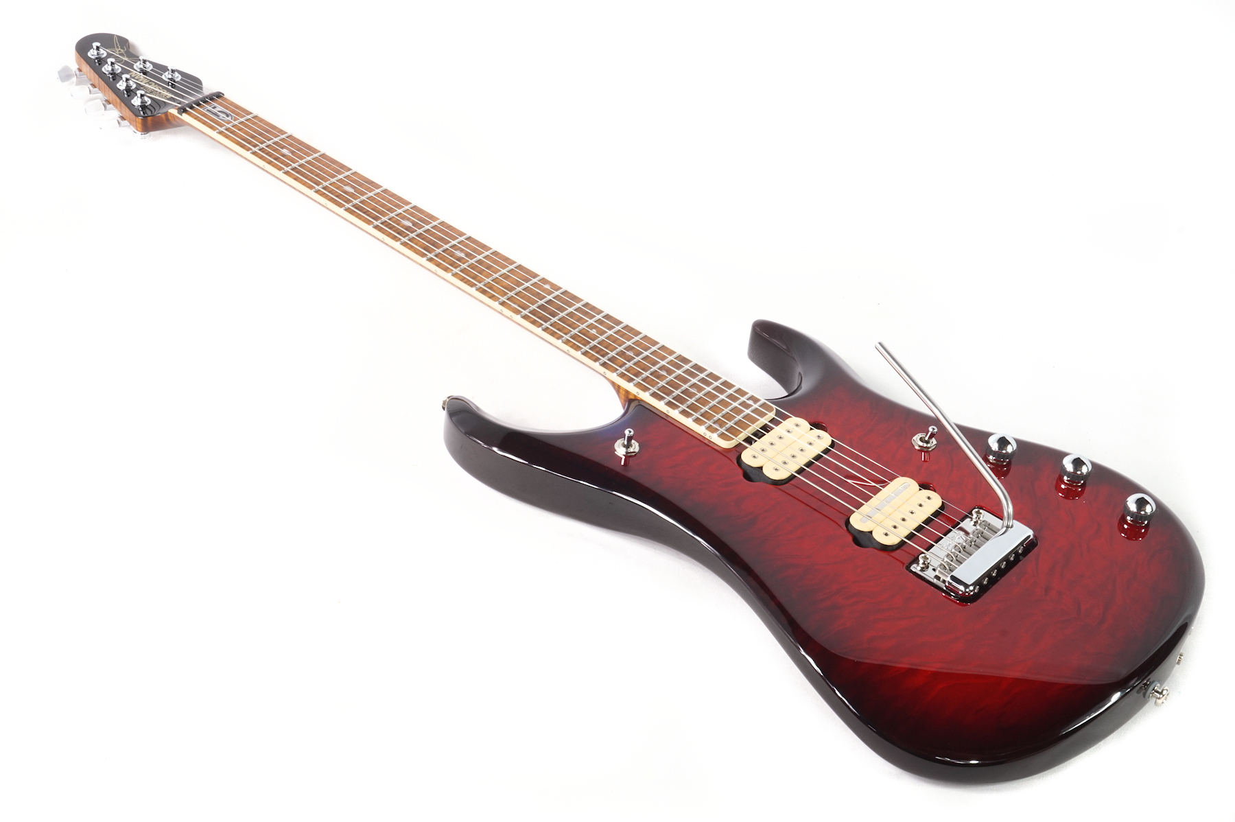 Ernie Ball Music Man John Petrucci BFR Baritone JP15 - Cherry Creamsickle - #18/100 - D01409 - Image 7