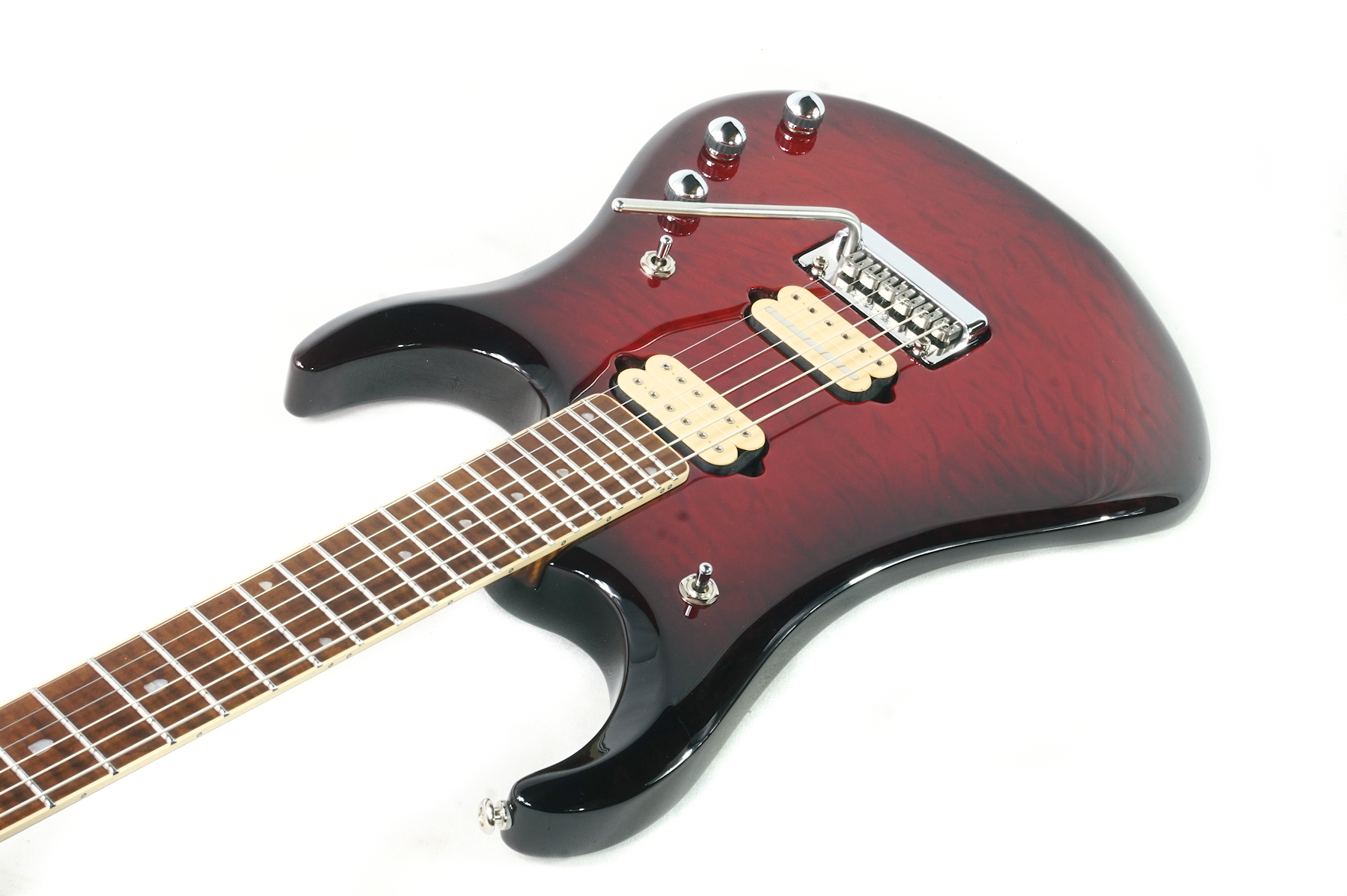Ernie Ball Music Man John Petrucci BFR Baritone JP15 - Cherry Creamsickle - #18/100 - D01409 - Image 8
