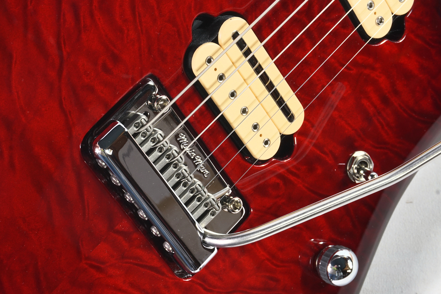 Ernie Ball Music Man John Petrucci BFR Baritone JP15 - Cherry Creamsickle - #18/100 - D01409 - Image 9