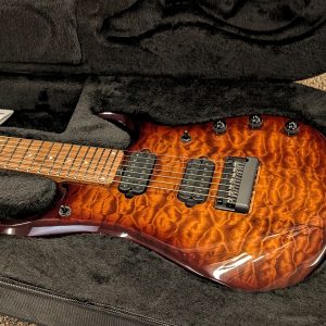 Ernie Ball Music Man John Petrucci JP15 7-string - Amber Waves Quilt - K07953