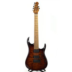 Ernie Ball Music Man John Petrucci JP15 7-string - Amber Waves Quilt - K07953