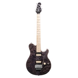 Ernie Ball Music Man Axis 30th Anniversary - Trans Black Quilt - Preorder for June/July