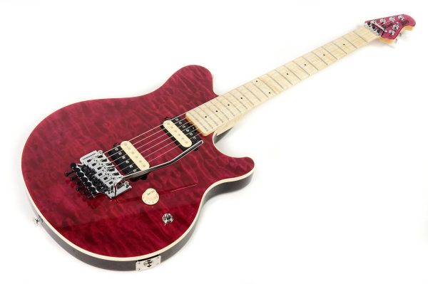 Ernie Ball Music Man Axis 30th Anniversary - Trans Pink Quilt