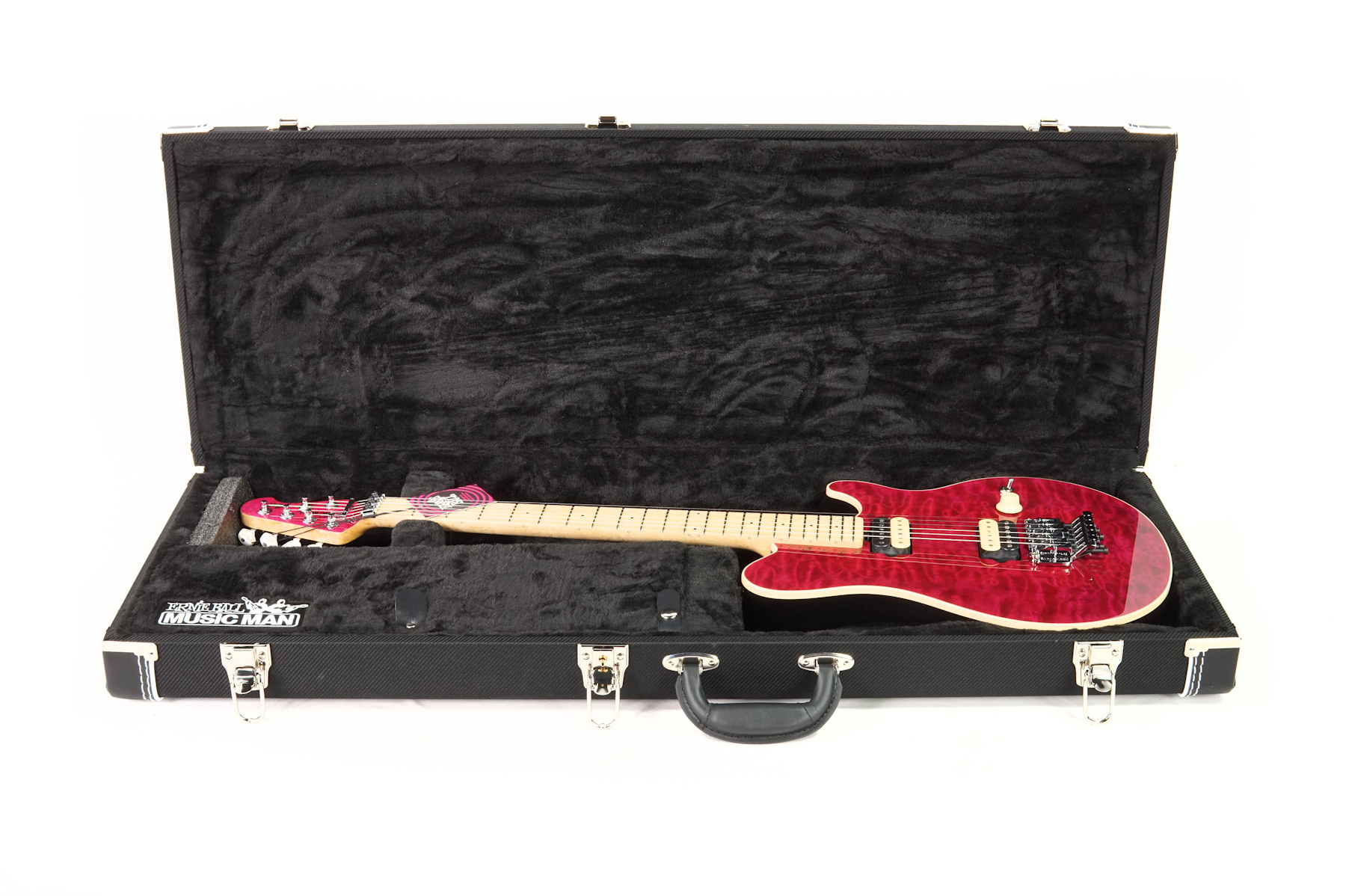 Ernie Ball Music Man Axis 30th Anniversary - Trans Pink Quilt