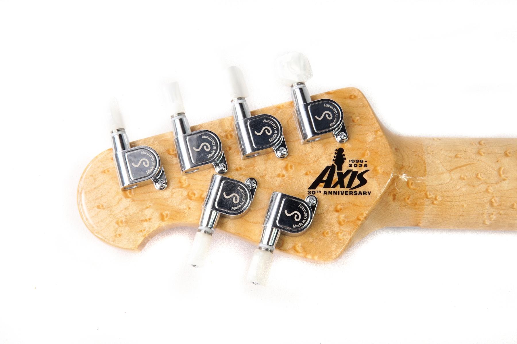 Ernie Ball Music Man Axis 30th Anniversary - Trans Gold Quilt - H09541 - Image 11