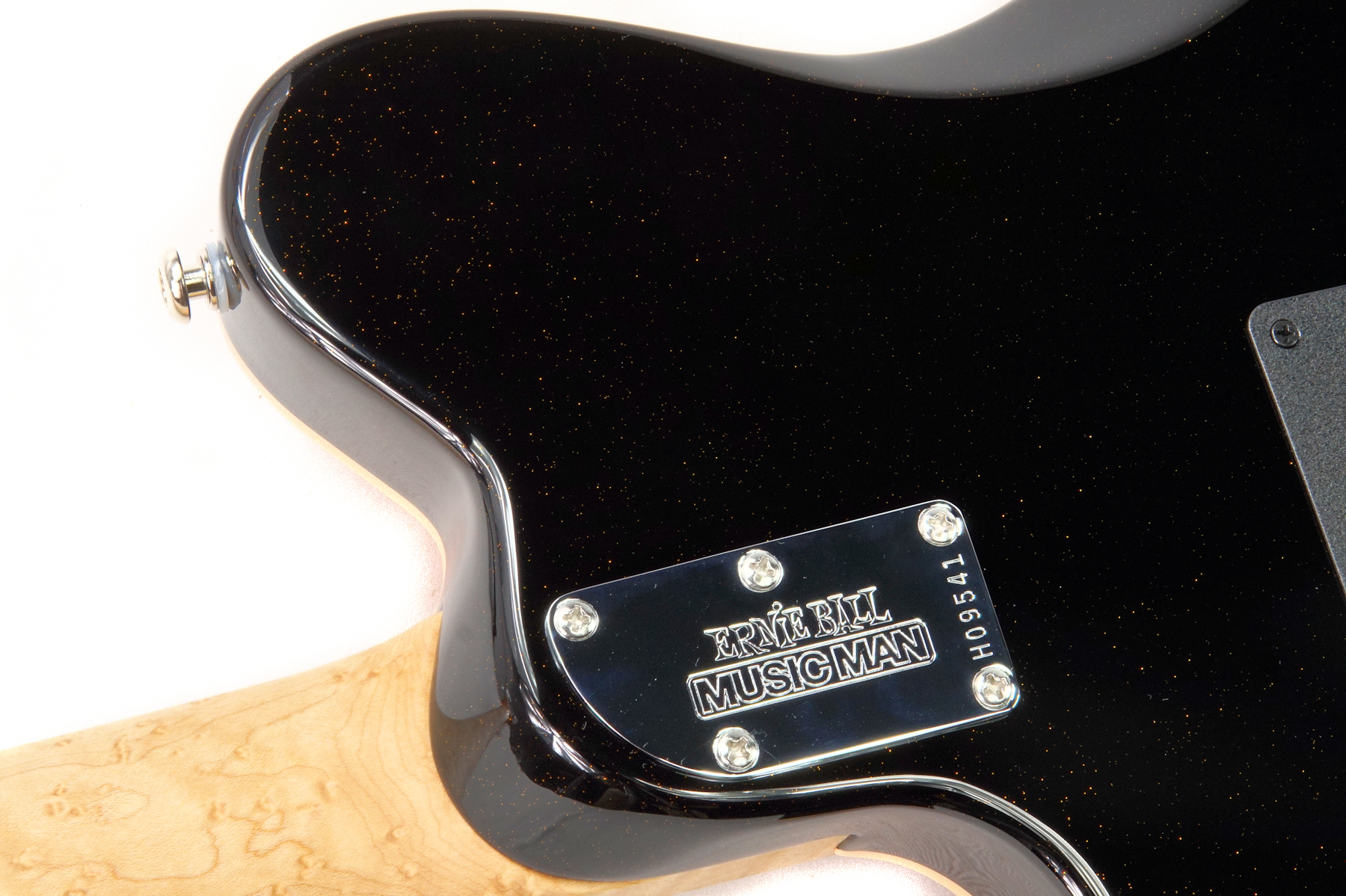 Ernie Ball Music Man Axis 30th Anniversary - Trans Gold Quilt - H09541 - Image 12