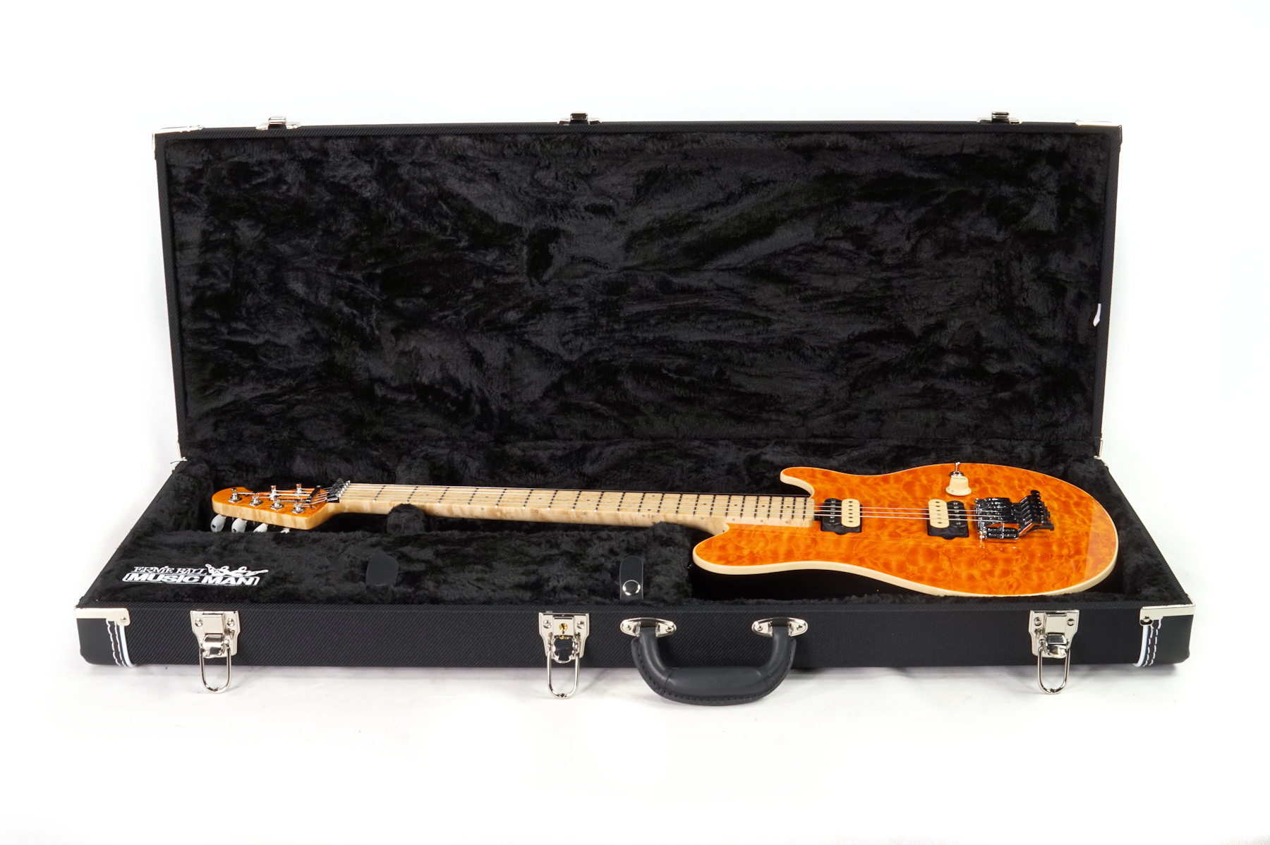 Ernie Ball Music Man Axis 30th Anniversary - Trans Gold Quilt - H09541 - Image 14