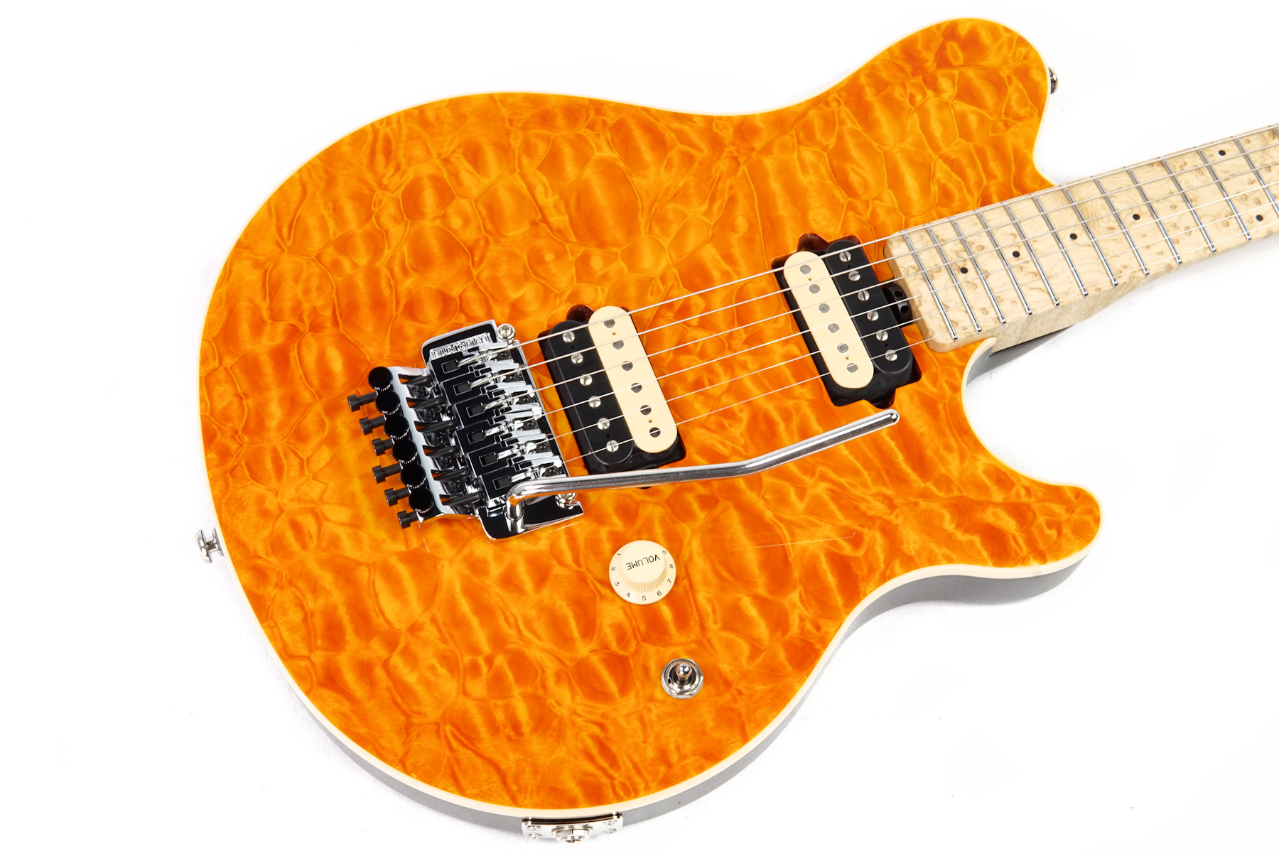 Ernie Ball Music Man Axis 30th Anniversary - Trans Gold Quilt - H09541 - Image 2