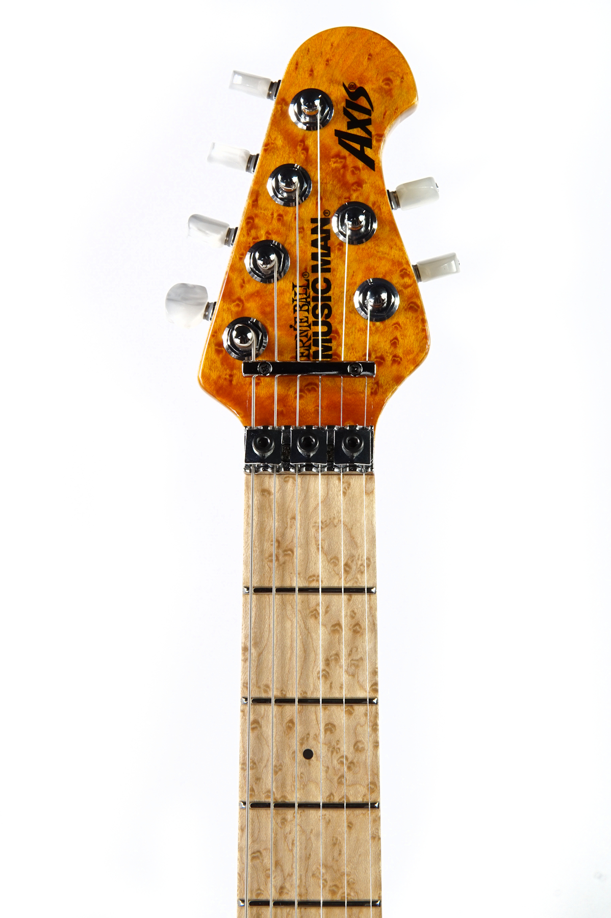 Ernie Ball Music Man Axis 30th Anniversary - Trans Gold Quilt - H09541 - Image 9