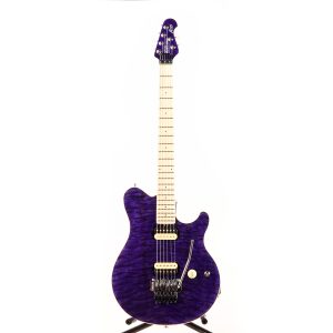 Ernie Ball Music Man Axis 30th Anniversary - Trans Purple Quilt - H04363