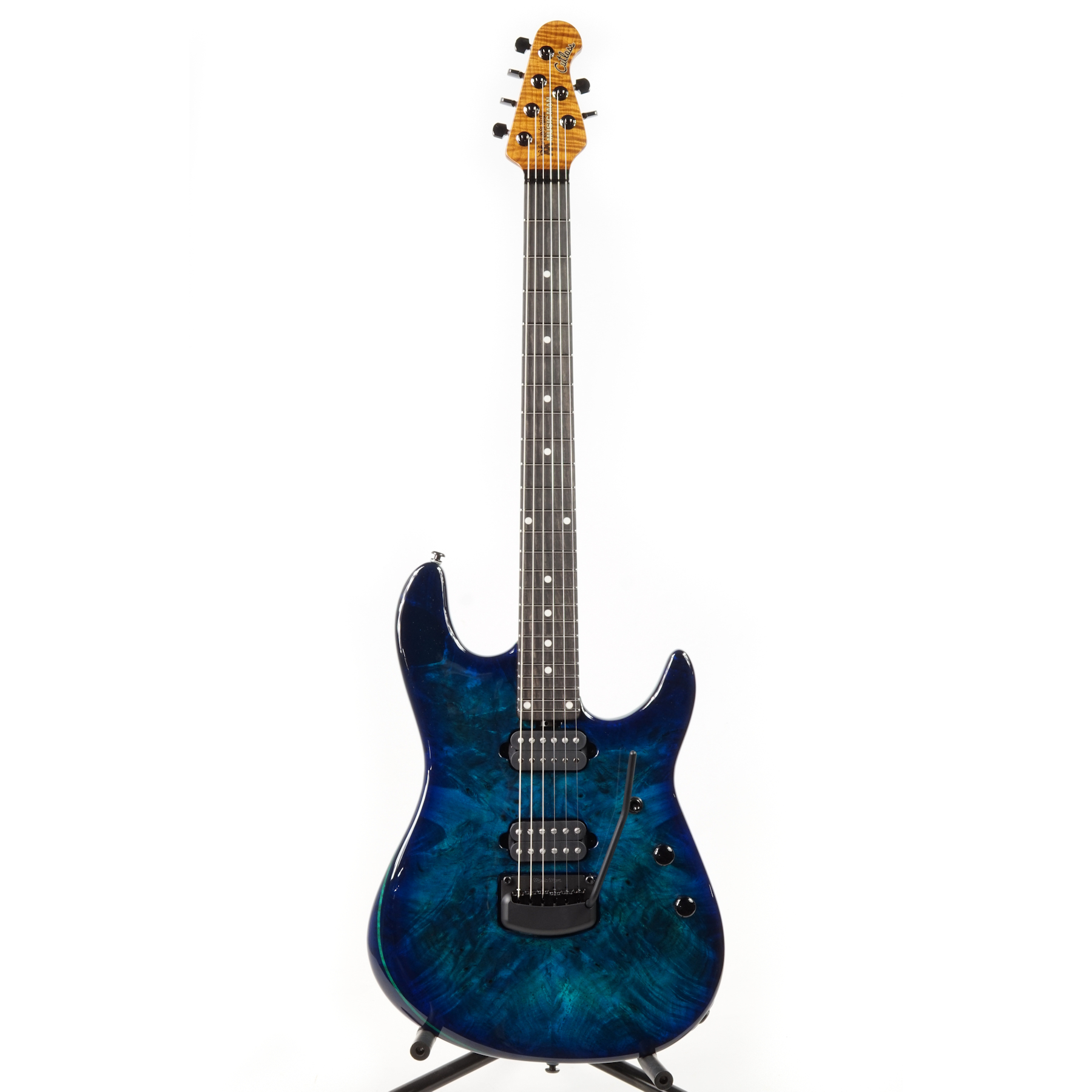 Ernie Ball Music Man Jason Richardson Cutlass 6-string - Water Temple - S13847 - Incredible Neck!