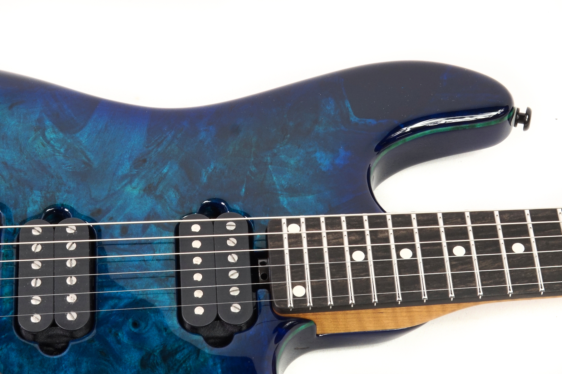Ernie Ball Music Man Jason Richardson Cutlass 6-string - Water Temple - S13847 - Incredible Neck! - Image 10