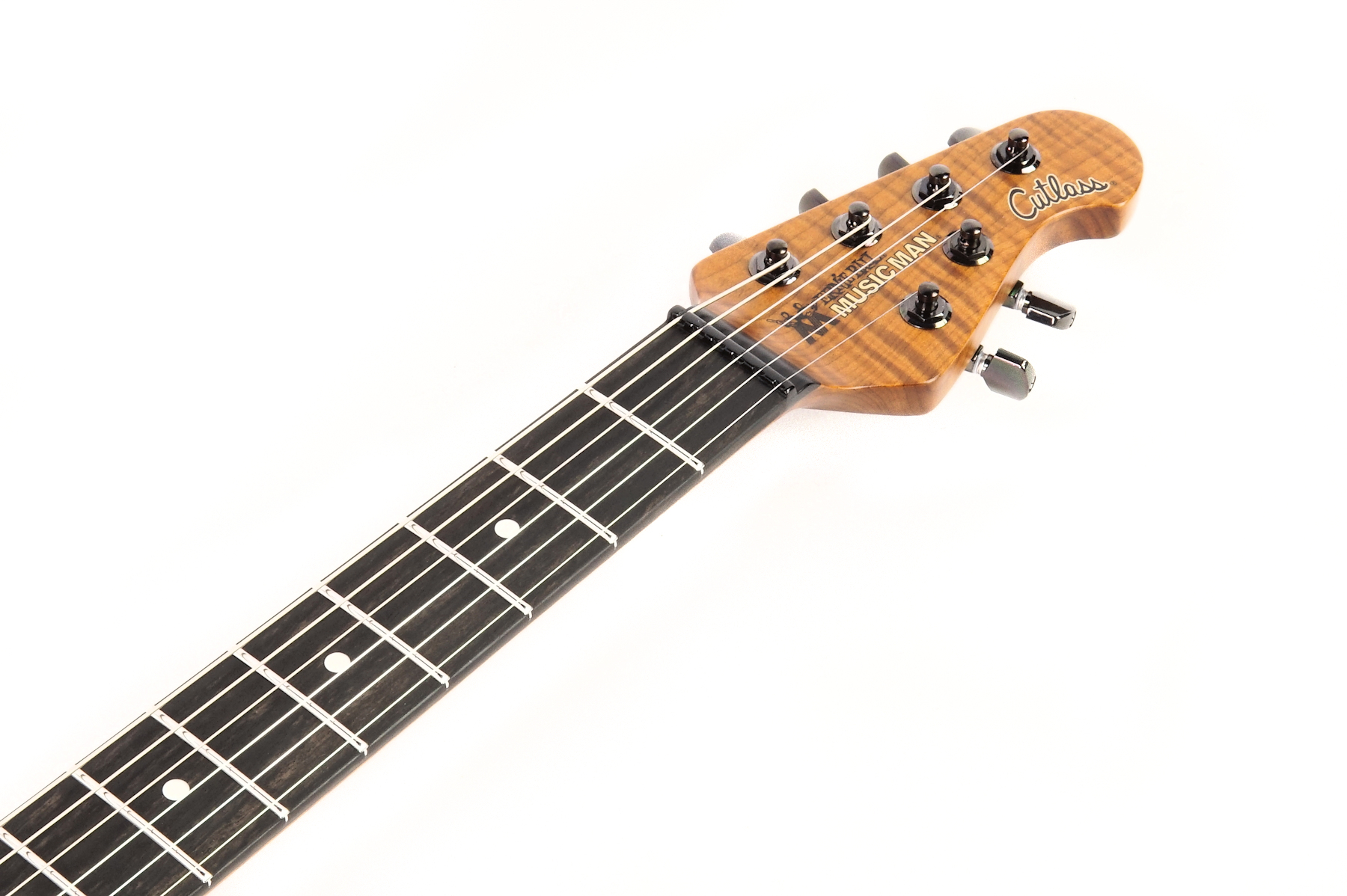Ernie Ball Music Man Jason Richardson Cutlass 6-string - Water Temple - S13847 - Incredible Neck! - Image 11