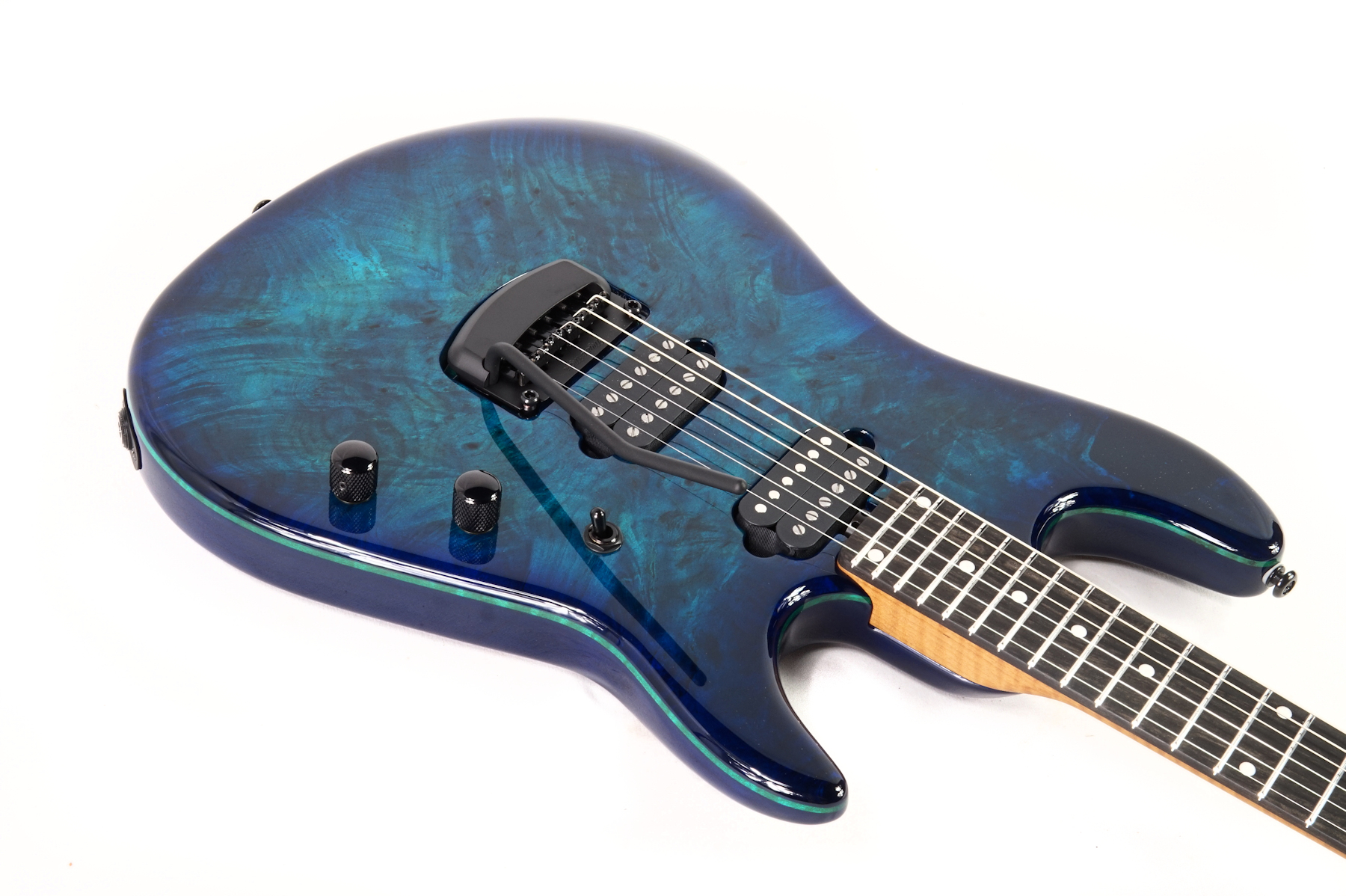 Ernie Ball Music Man Jason Richardson Cutlass 6-string - Water Temple - S13847 - Incredible Neck! - Image 4
