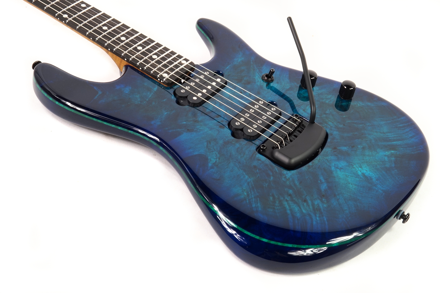 Ernie Ball Music Man Jason Richardson Cutlass 6-string - Water Temple - S13847 - Incredible Neck! - Image 5