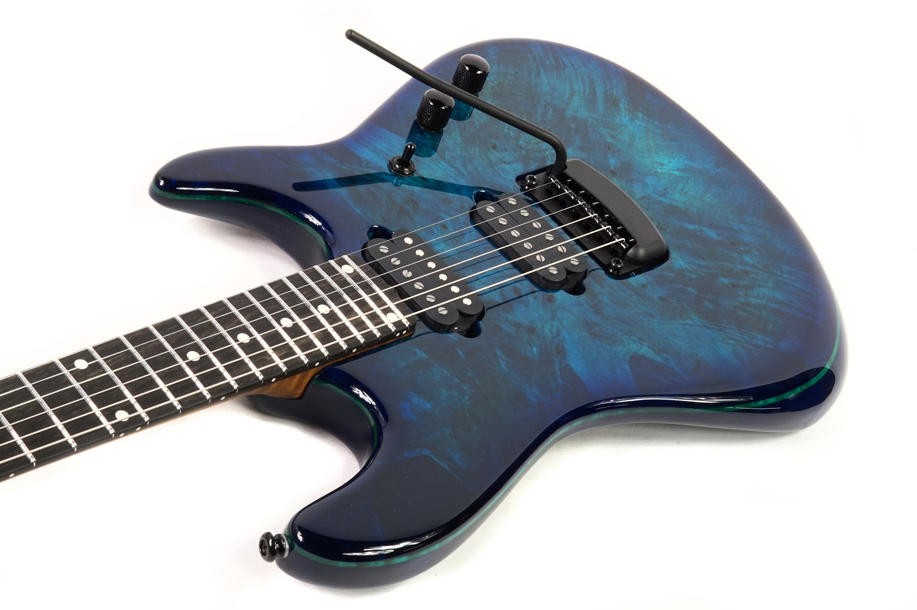 Ernie Ball Music Man Jason Richardson Cutlass 6-string - Water Temple - S13847 - Incredible Neck! - Image 7