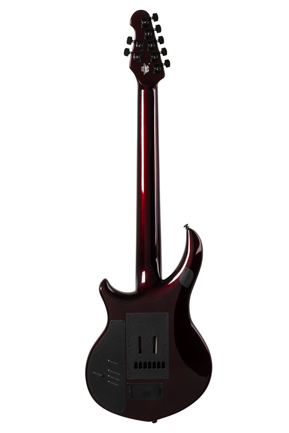 Ernie Ball Music Man John Petrucci Majesty Premium Select 7 - Carnelian Red - Special Order - Image 4