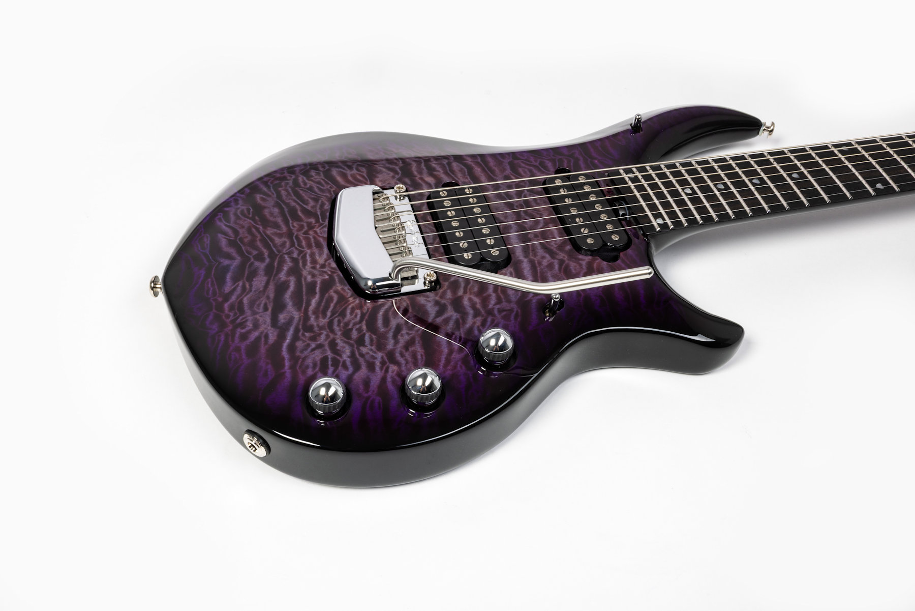 Ernie Ball Music Man John Petrucci Majesty Premium Select 7 - Purple Nebula II - Special Order - Image 2