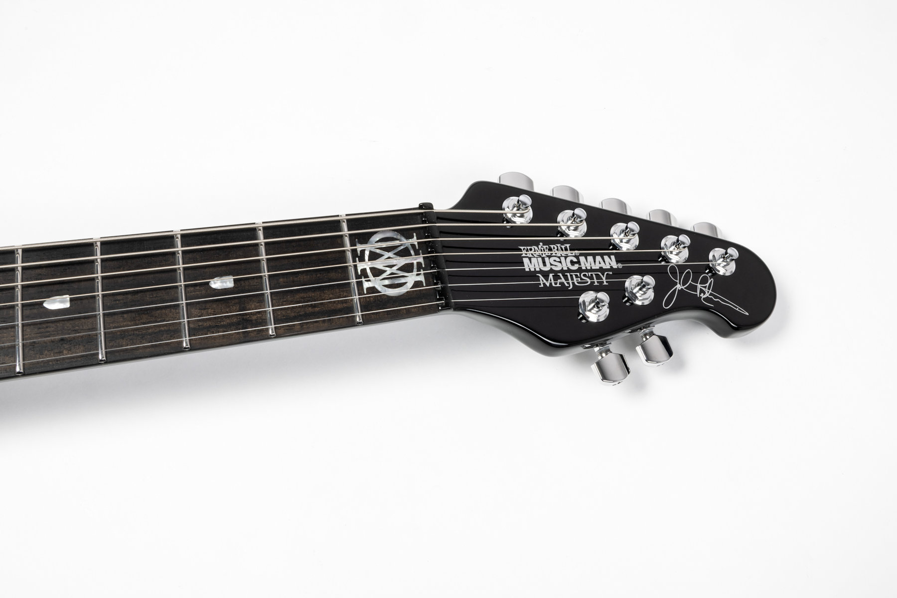 Ernie Ball Music Man John Petrucci Majesty Premium Select 7 - Purple Nebula II - Special Order - Image 3