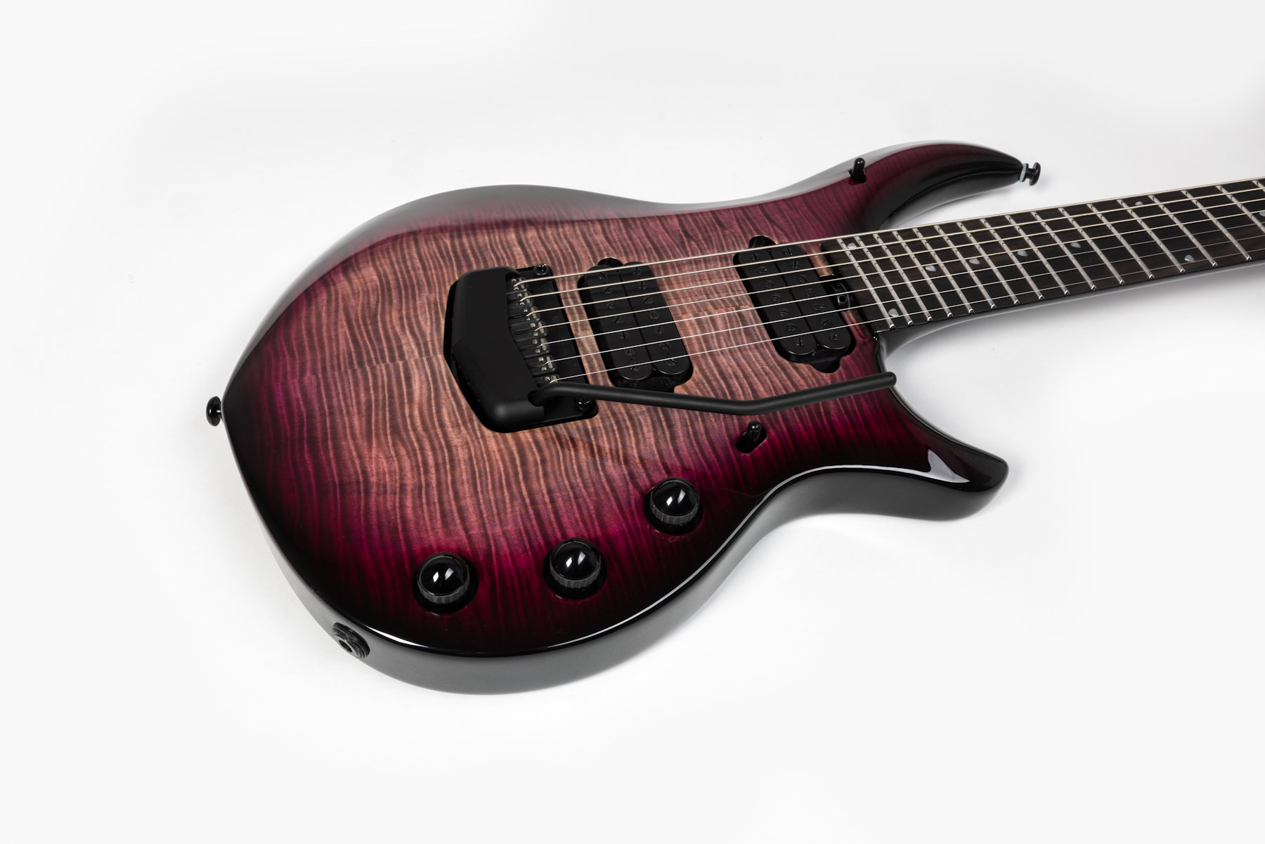 Ernie Ball Music Man John Petrucci Majesty Premium Select 7 - Strawberry Moon - Special Order - Image 2