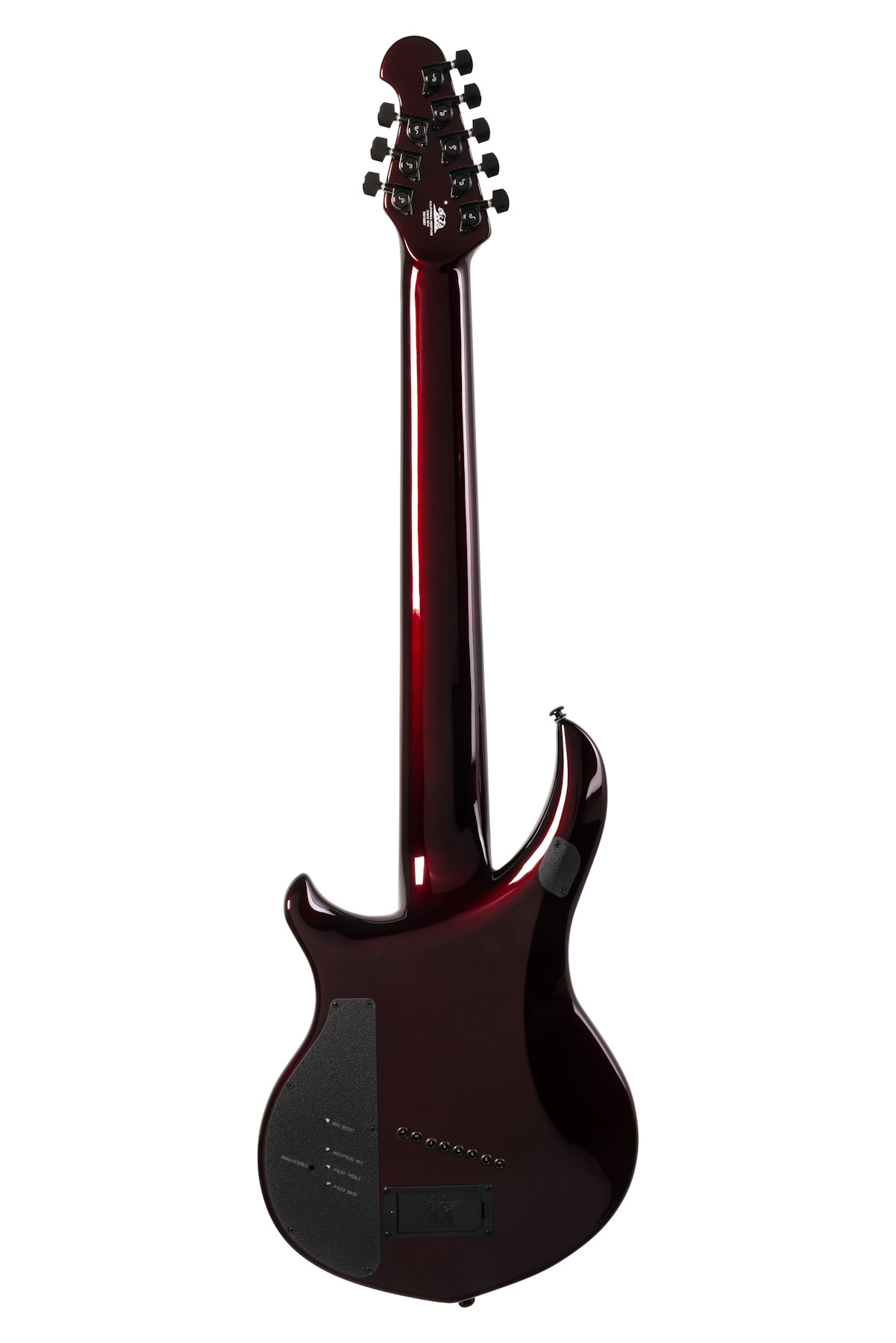 Ernie Ball Music Man John Petrucci Majesty Premium Select 8 - Carnelian Red - Special Order - Image 4