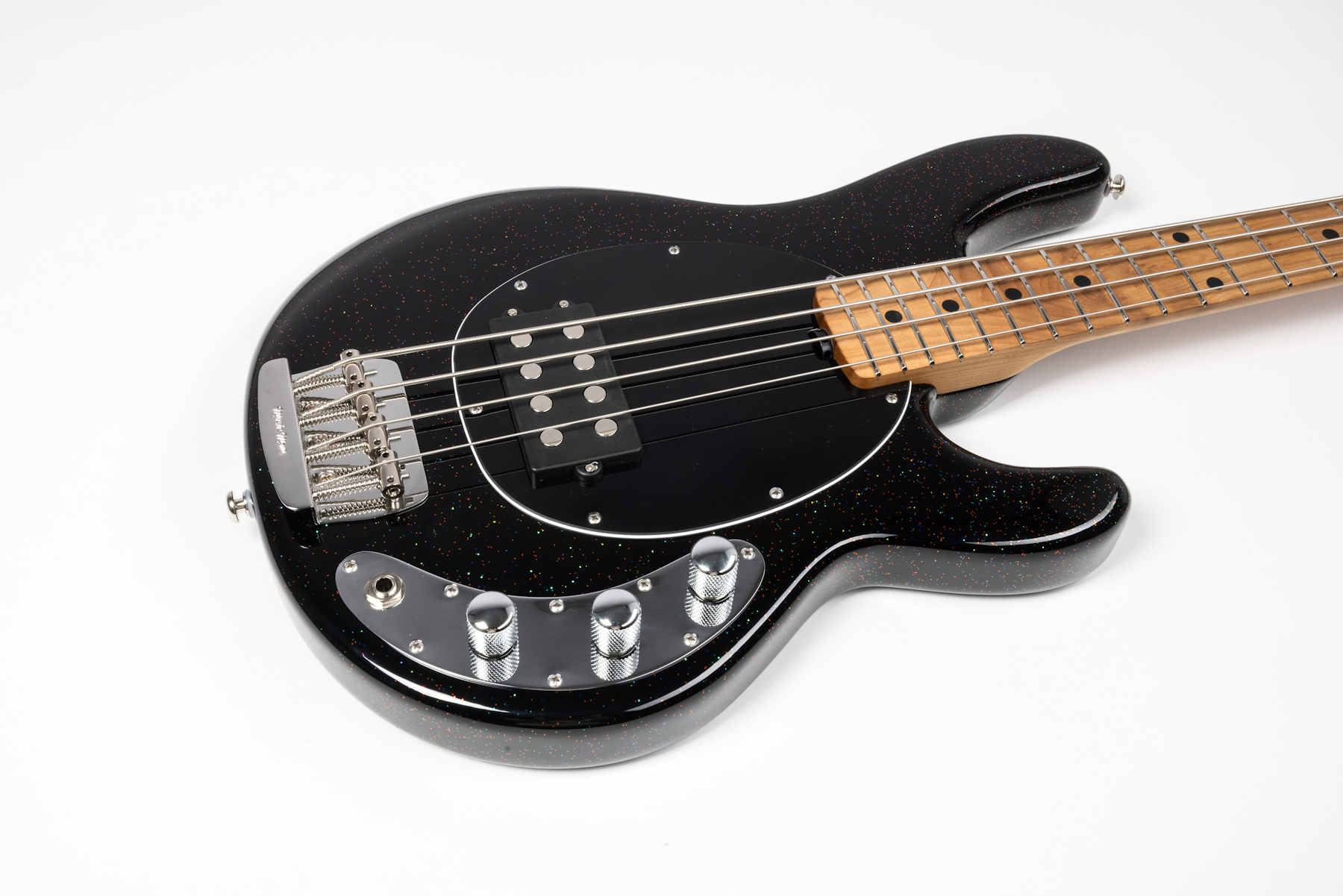 Ernie Ball Music Man StingRay Short Scale - Midnight Confetti - K15682 - Image 2
