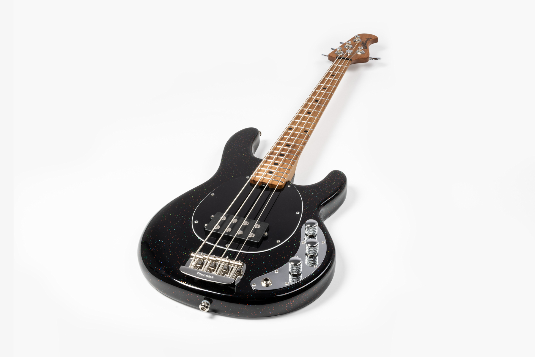 Ernie Ball Music Man StingRay Short Scale - Midnight Confetti - K15682 - Image 3