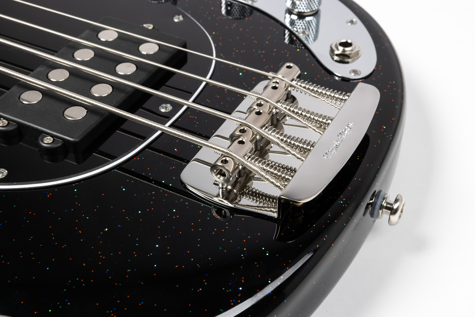 Ernie Ball Music Man StingRay Short Scale - Midnight Confetti - K15682 - Image 4