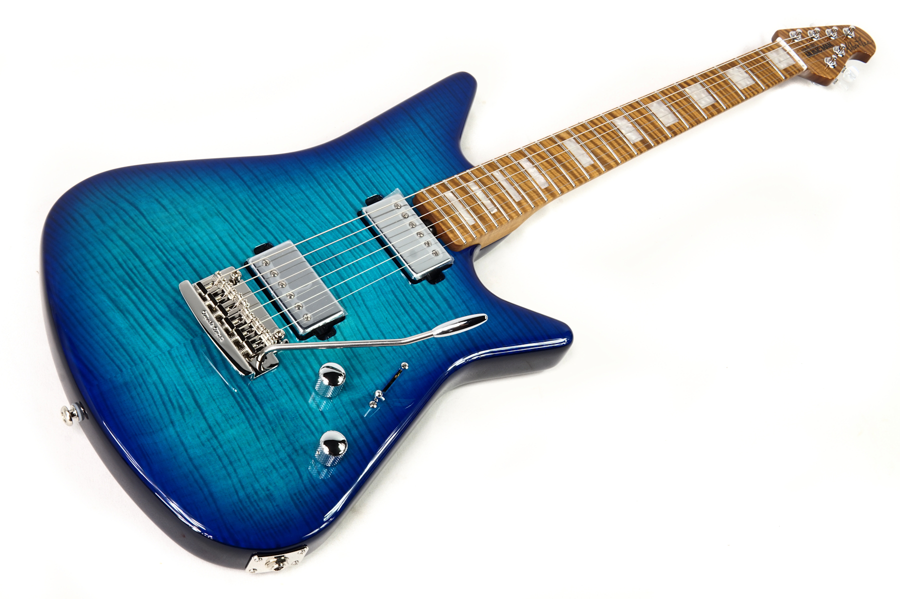 Ernie Ball Music Man Albert Lee HH BFR - Malibu Burst - #6/75 - D01269 - Image 3