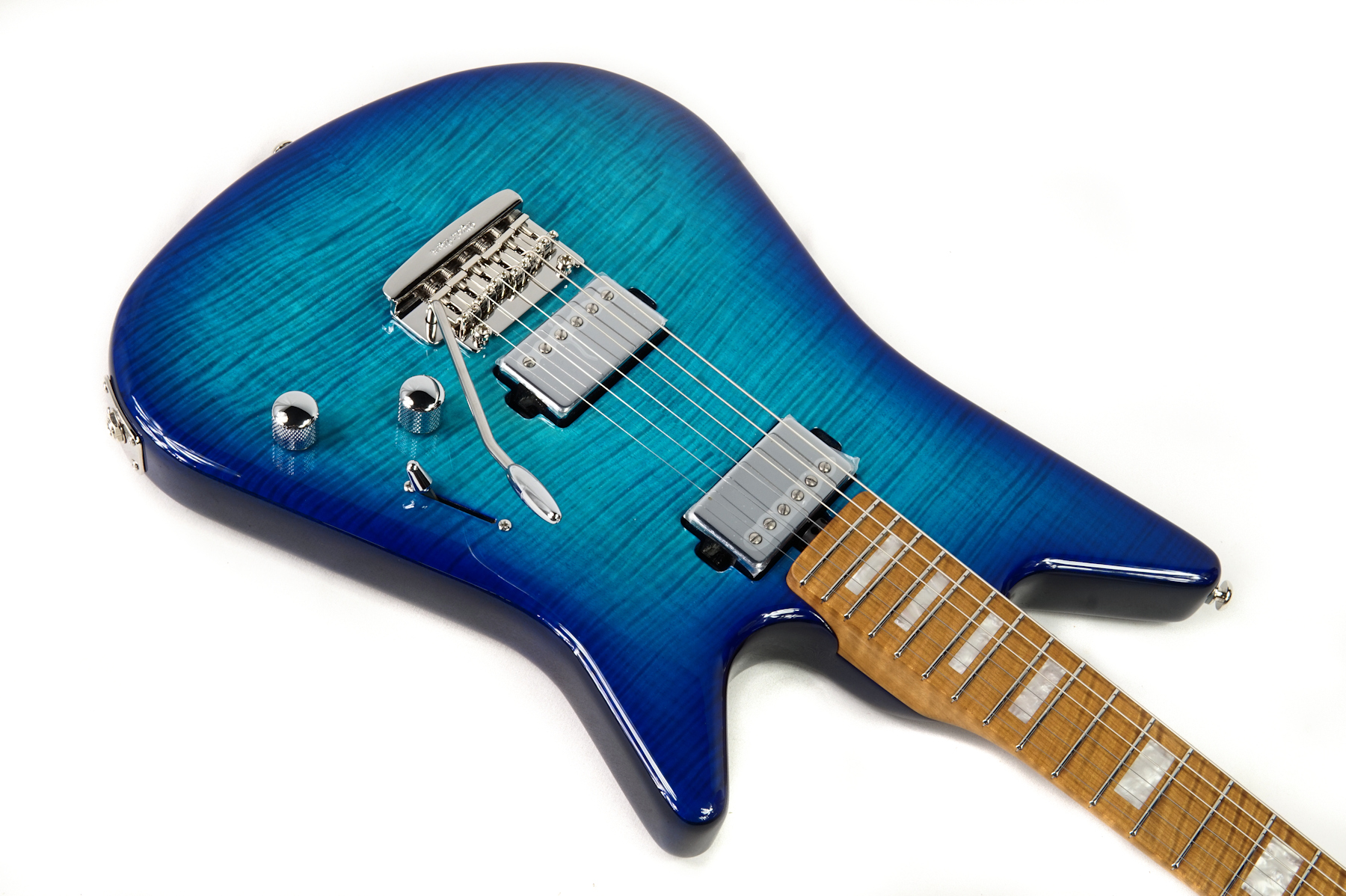 Ernie Ball Music Man Albert Lee HH BFR - Malibu Burst - #6/75 - D01269 - Image 4
